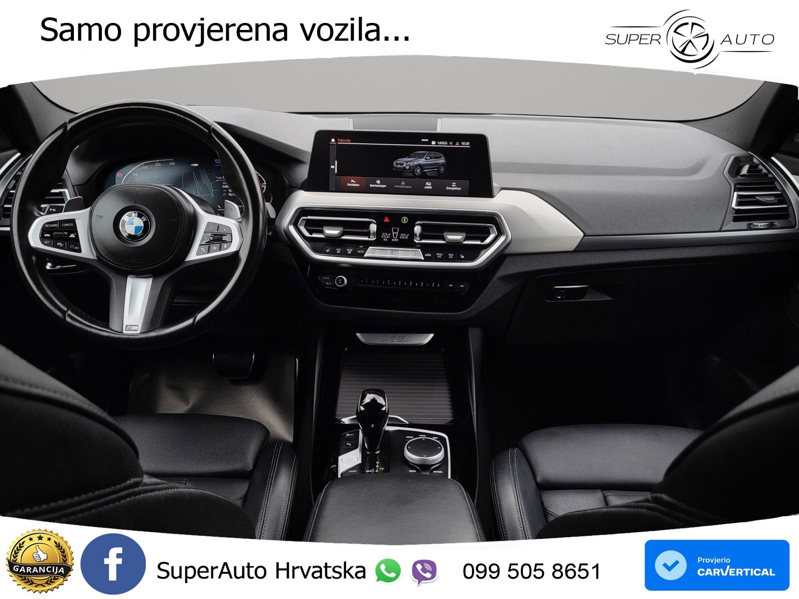 BMW X3 20d xDrive Steptronic M Sport LED+GR SJED+ACC