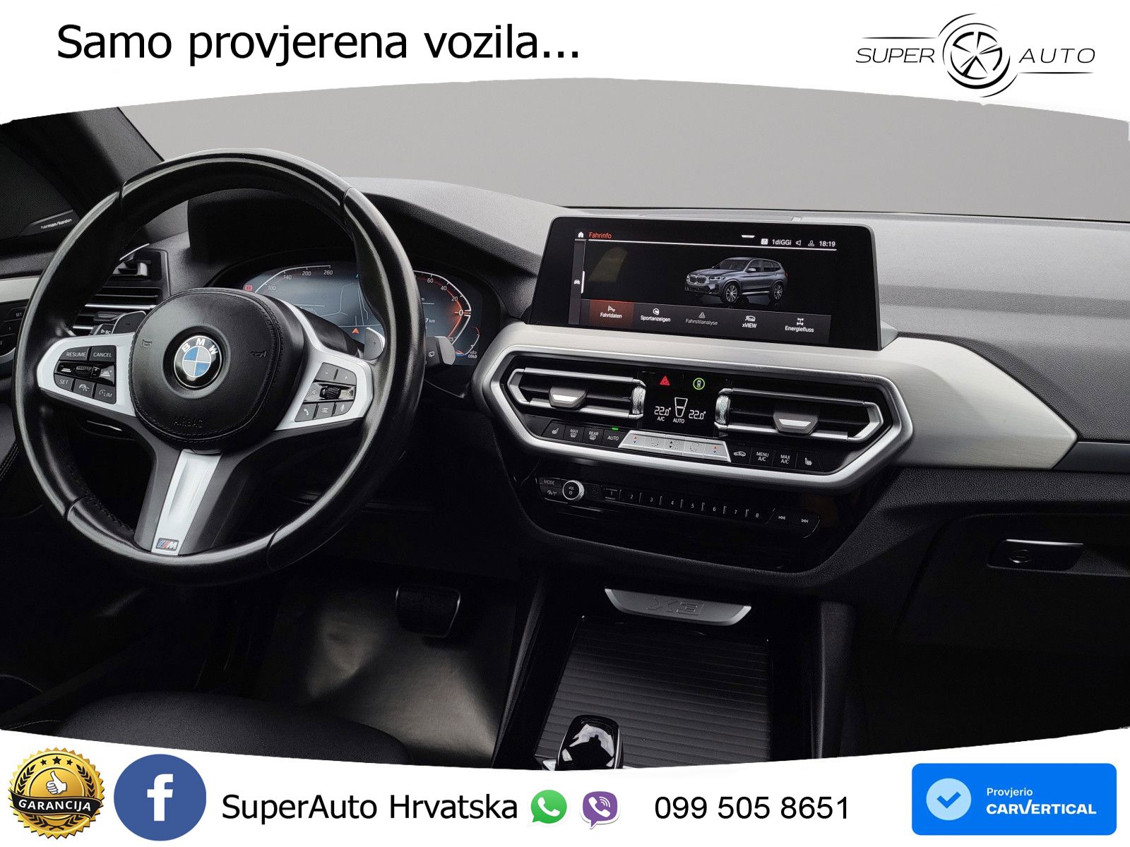 BMW X3 20d xDrive Steptronic M Sport LED+GR SJED+ACC
