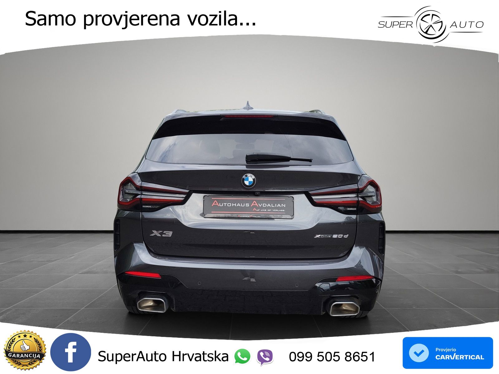 BMW X3 20d xDrive Steptronic M Sport LED+GR SJED+ACC
