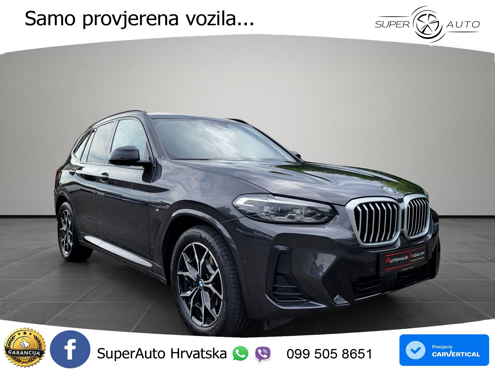 BMW X3 20d xDrive Steptronic M Sport LED+GR SJED+ACC
