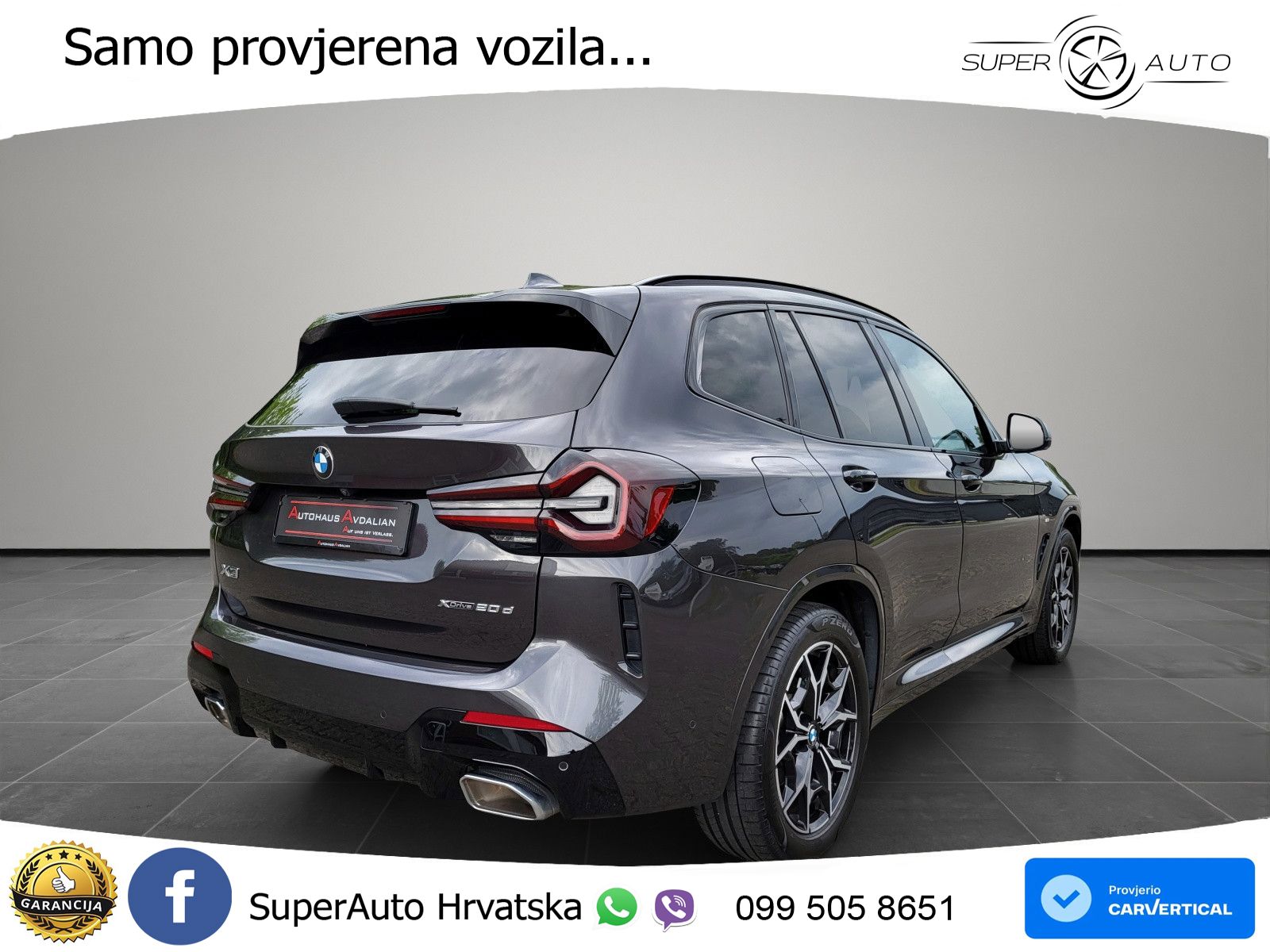 BMW X3 20d xDrive Steptronic M Sport LED+GR SJED+ACC