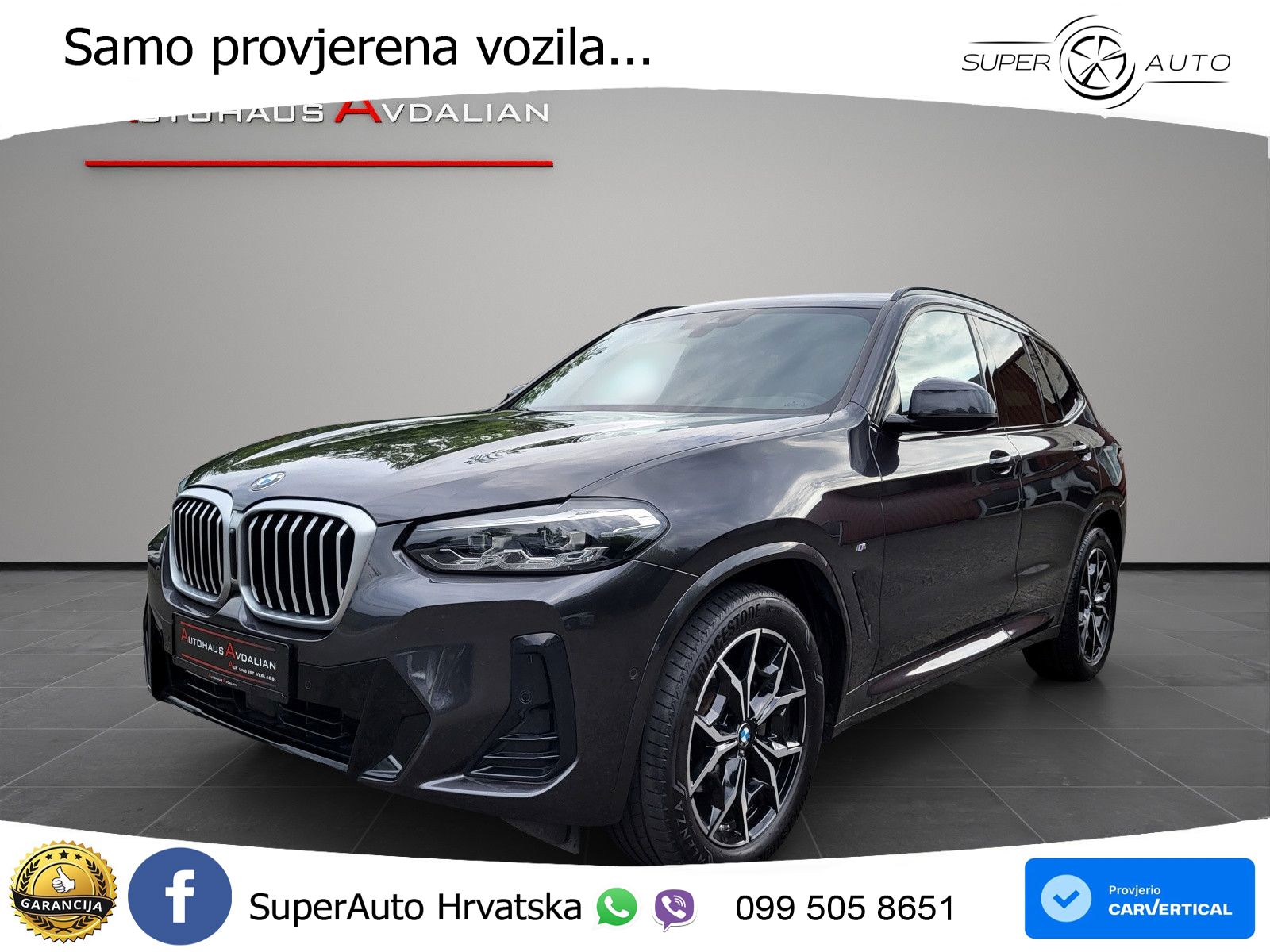 BMW X3 20d xDrive Steptronic M Sport LED+GR SJED+ACC