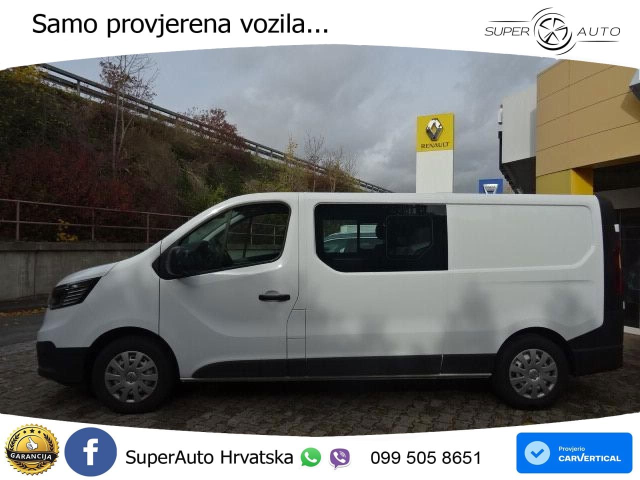 Renault Trafic Kasten L2H1 Doka 3,0t Komfort 170 KS
