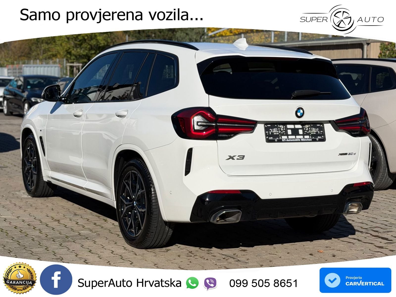 BMW X3 30d xDrive Steptronic M Sport ACC+HEAD+GR SJED+360+PANO