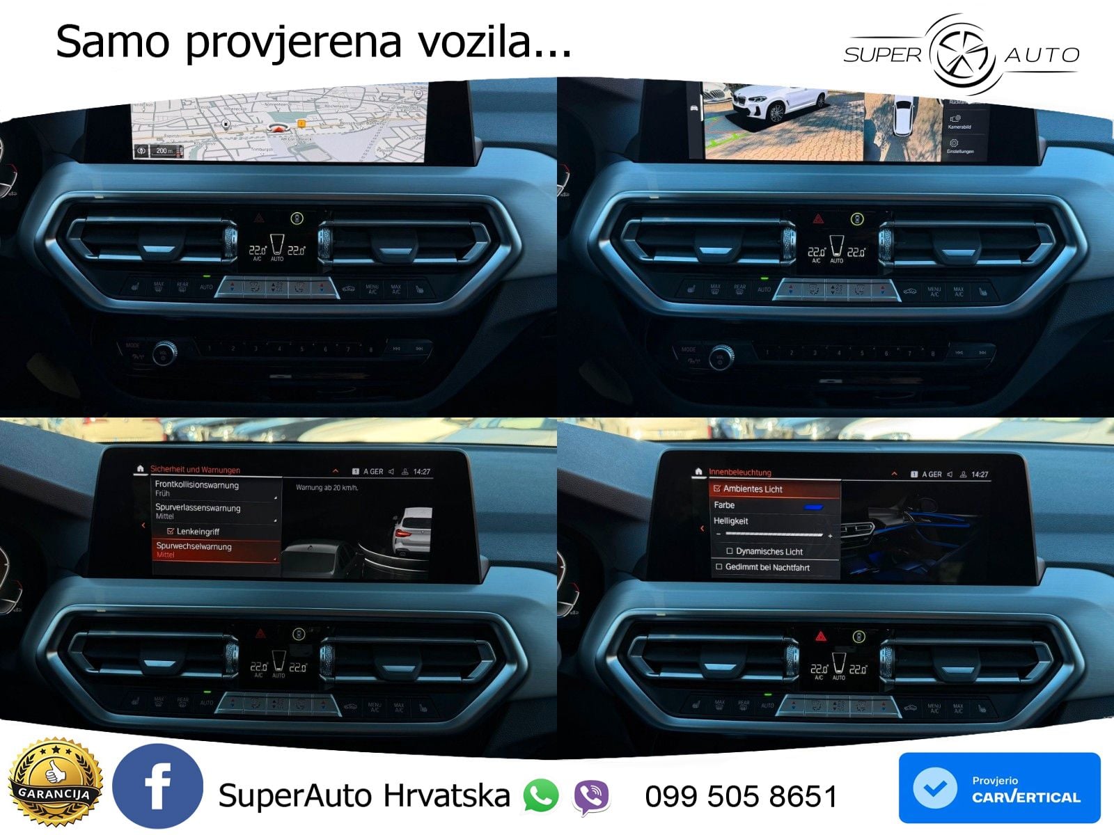 BMW X3 30d xDrive Steptronic M Sport ACC+HEAD+GR SJED+360+PANO