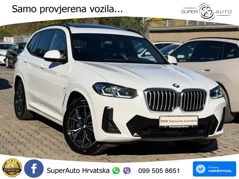 BMW X3 30d xDrive Steptronic M Sport ACC+HEAD+GR SJED+360+PANO