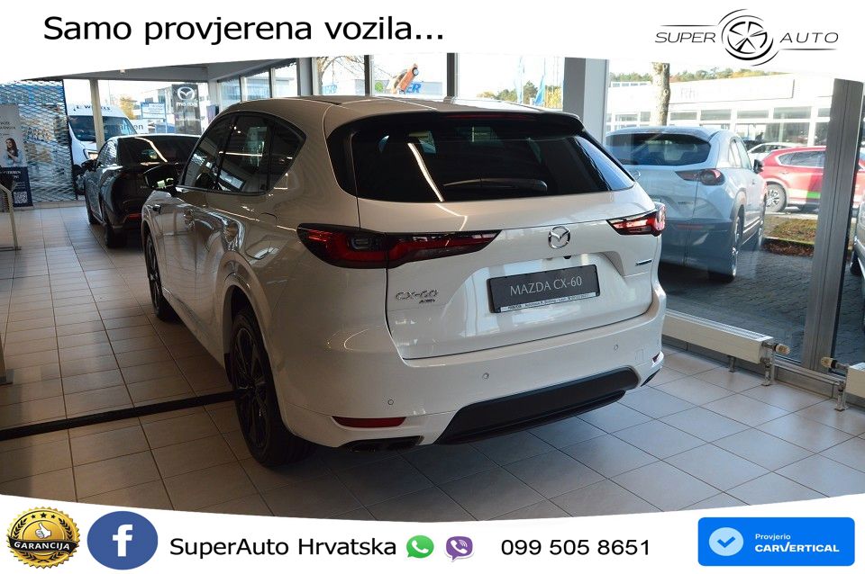 Mazda CX-60 2.5 e-Skyactiv (328 KS) AWD Automatic LED+GR SJED+ACC