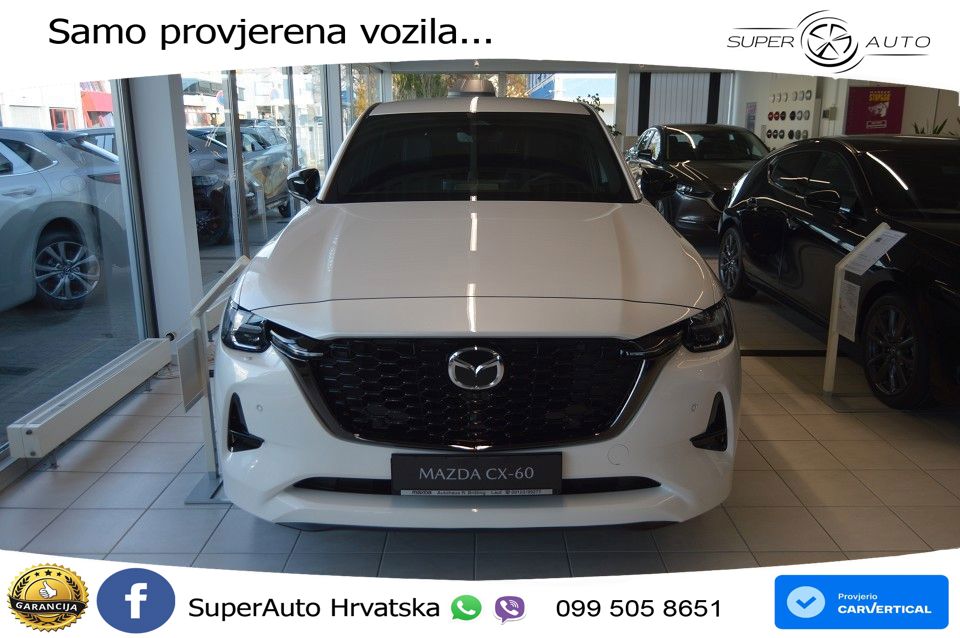 Mazda CX-60 2.5 e-Skyactiv (328 KS) AWD Automatic LED+GR SJED+ACC