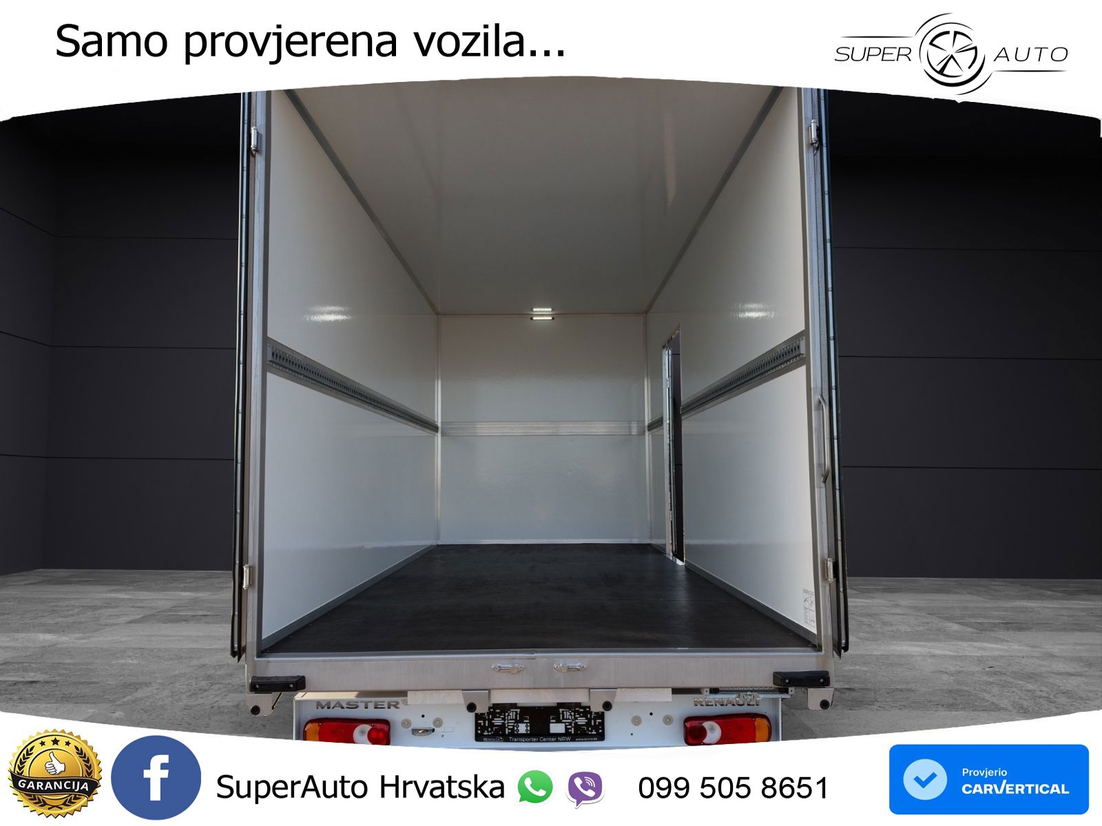 Renault Master Koffer 4,9mx2,2mx2,3m Klima Tempomat 170 KS