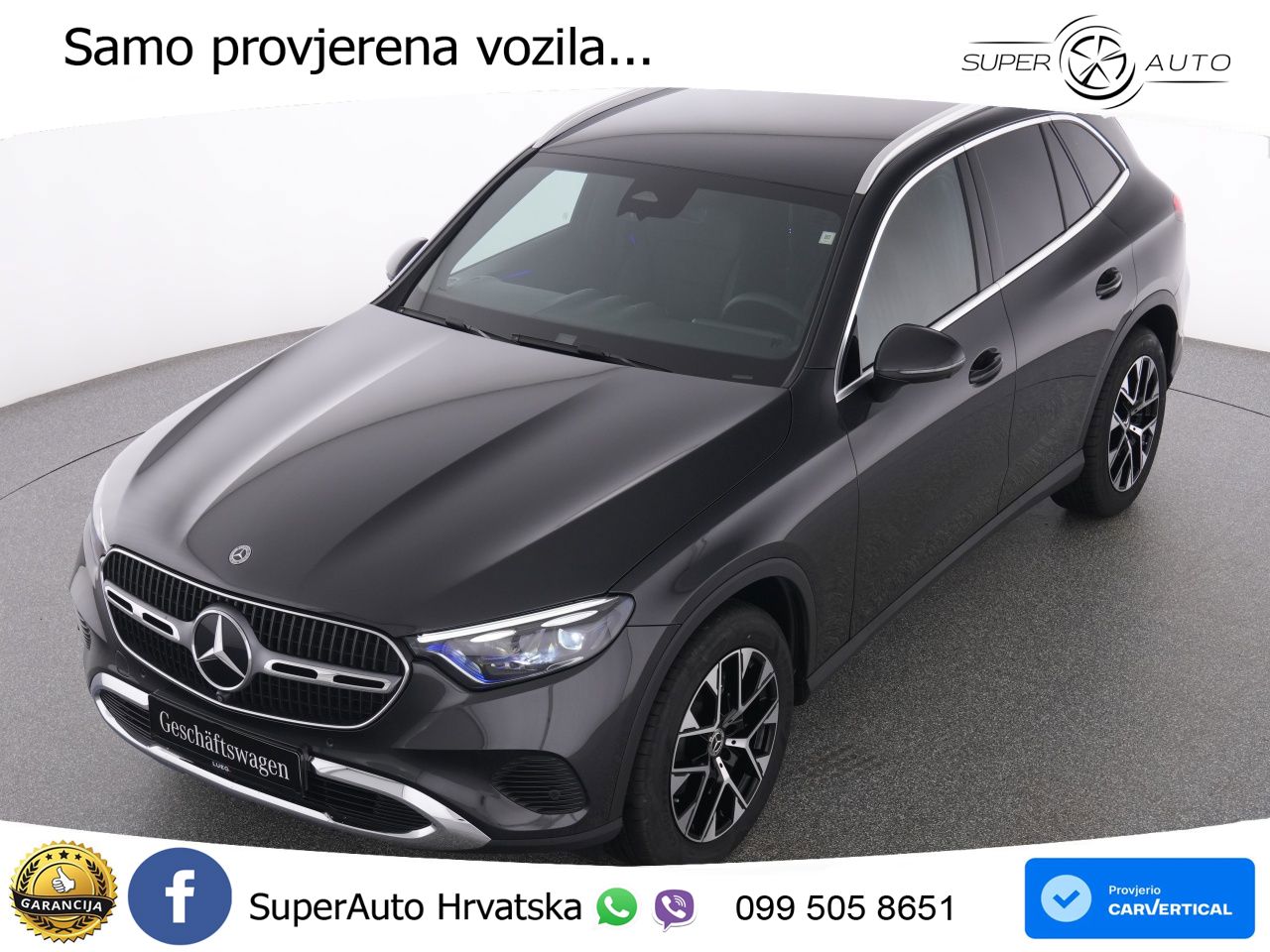 Mercedes GLC 220d (197 KS) 4MATIC 9G-TRONIC Avantgarde LED+GR SJED+ACC