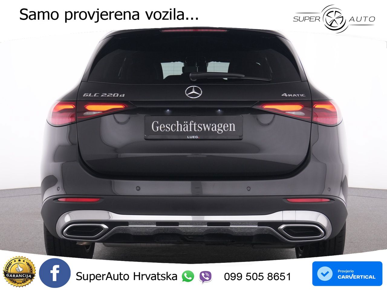 Mercedes GLC 220d (197 KS) 4MATIC 9G-TRONIC Avantgarde LED+GR SJED+ACC