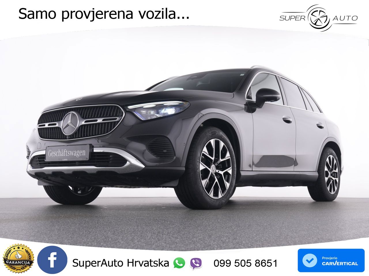 Mercedes GLC 220d (197 KS) 4MATIC 9G-TRONIC Avantgarde LED+GR SJED+ACC