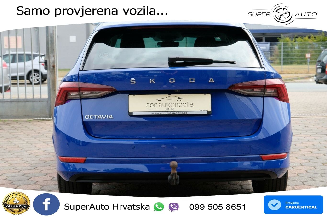 Škoda Octavia Combi 2.0 TDI (150 KS) DSG LED+GR SJED+ACC