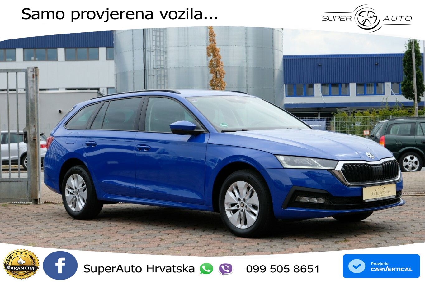 Škoda Octavia Combi 2.0 TDI (150 KS) DSG LED+GR SJED+ACC