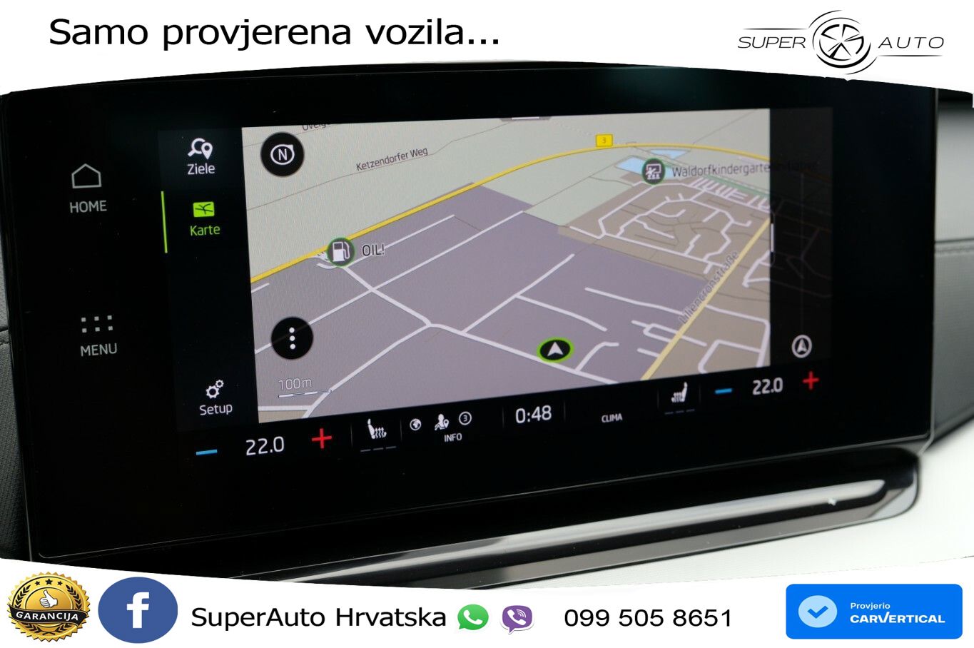 Škoda Octavia Combi 2.0 TDI (150 KS) DSG LED+GR SJED+ACC