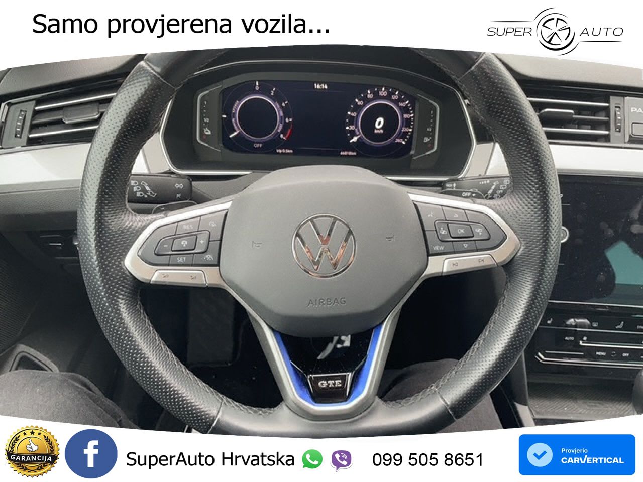 Volkswagen Passat Variant GTE 1.4 TSI (218 KS) DSG LED+GR SJED+ACC