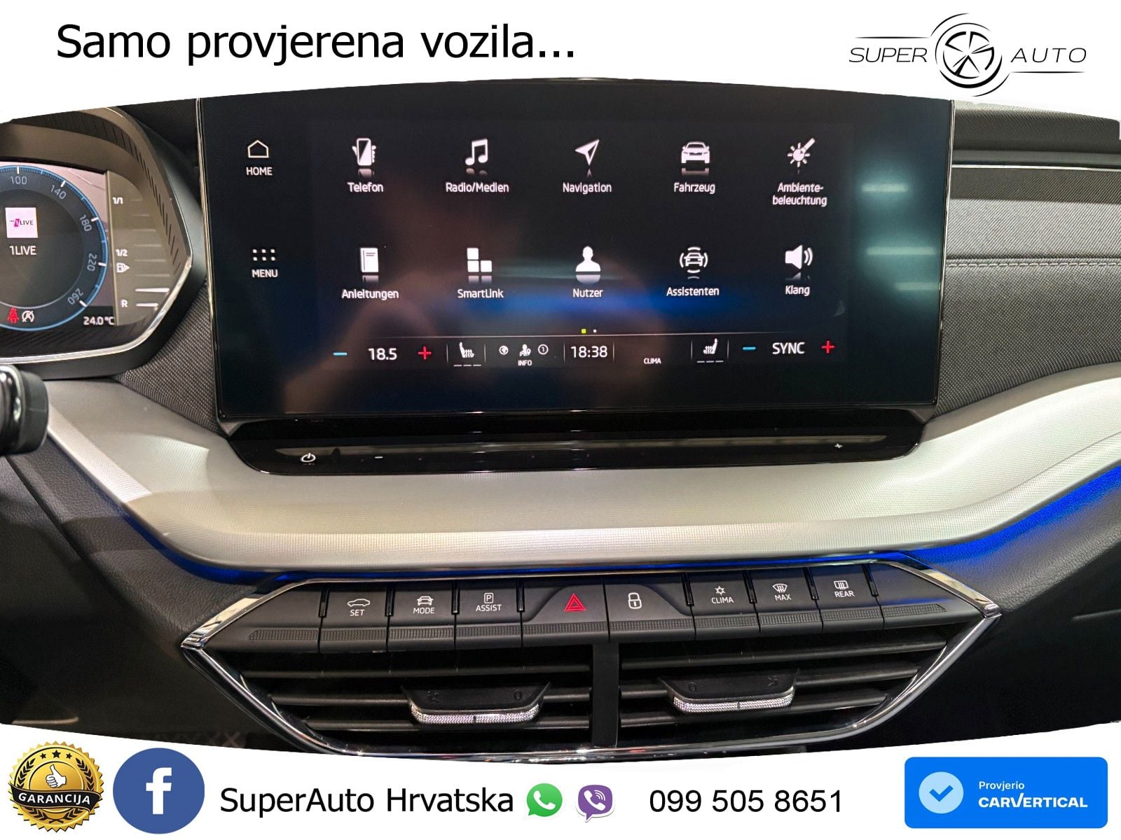 Škoda Octavia Combi 2.0 TDI (150 KS) DSG LED+GR SJED+ACC