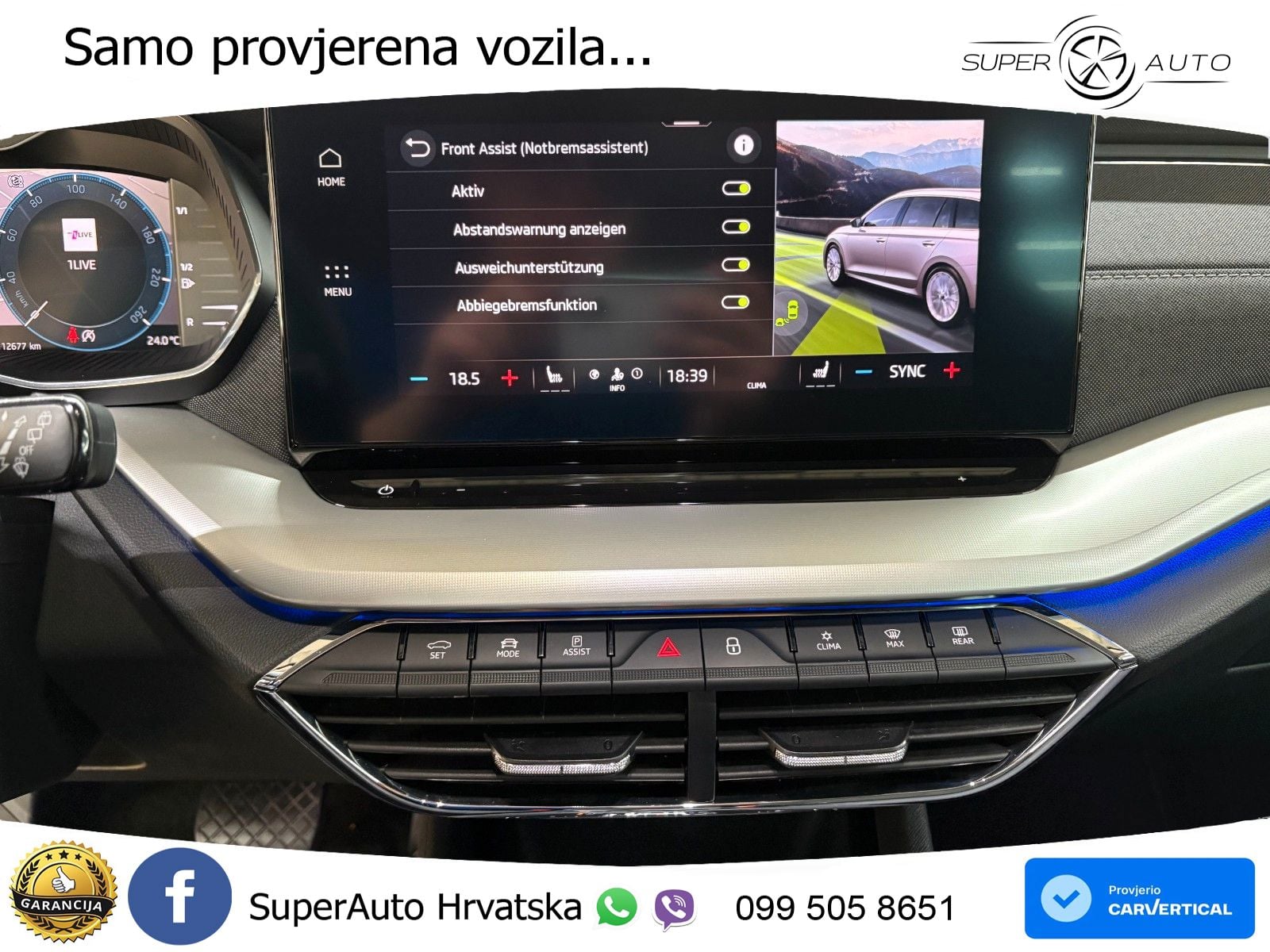 Škoda Octavia Combi 2.0 TDI (150 KS) DSG LED+GR SJED+ACC