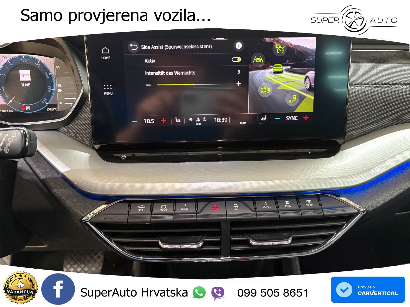 Škoda Octavia Combi 2.0 TDI (150 KS) DSG LED+GR SJED+ACC