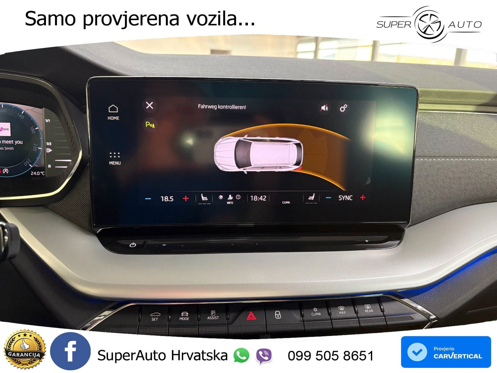 Škoda Octavia Combi 2.0 TDI (150 KS) DSG LED+GR SJED+ACC