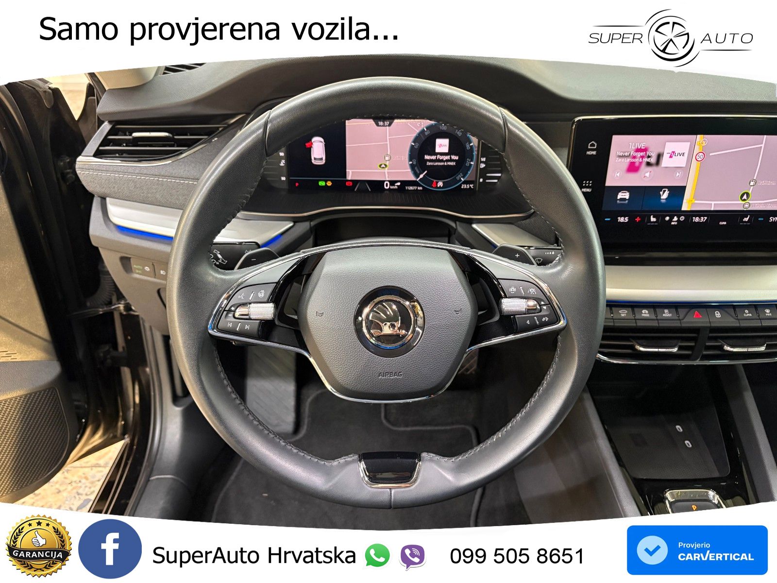 Škoda Octavia Combi 2.0 TDI (150 KS) DSG LED+GR SJED+ACC
