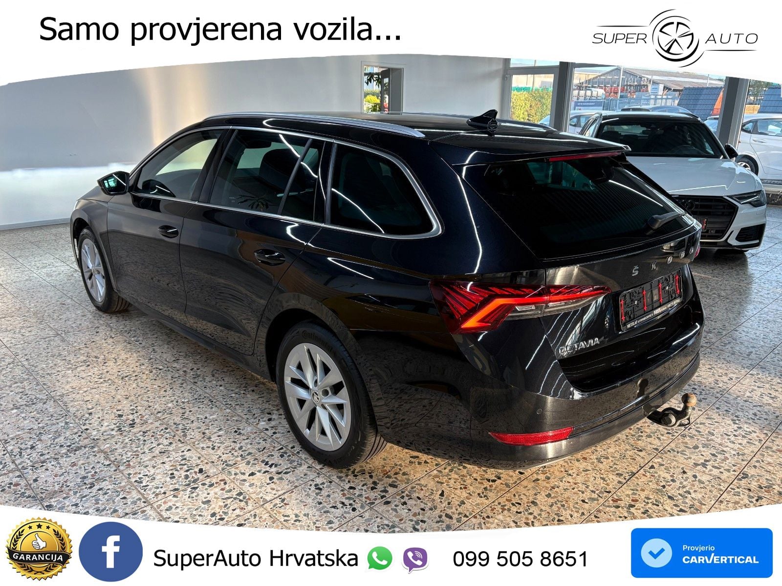 Škoda Octavia Combi 2.0 TDI (150 KS) DSG LED+GR SJED+ACC