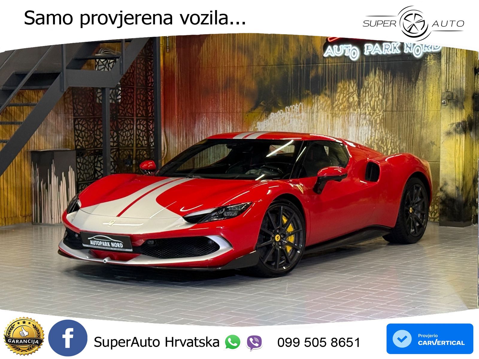 Ferrari 296 GTB 3.0 V6 (830 KS) F1 DCT