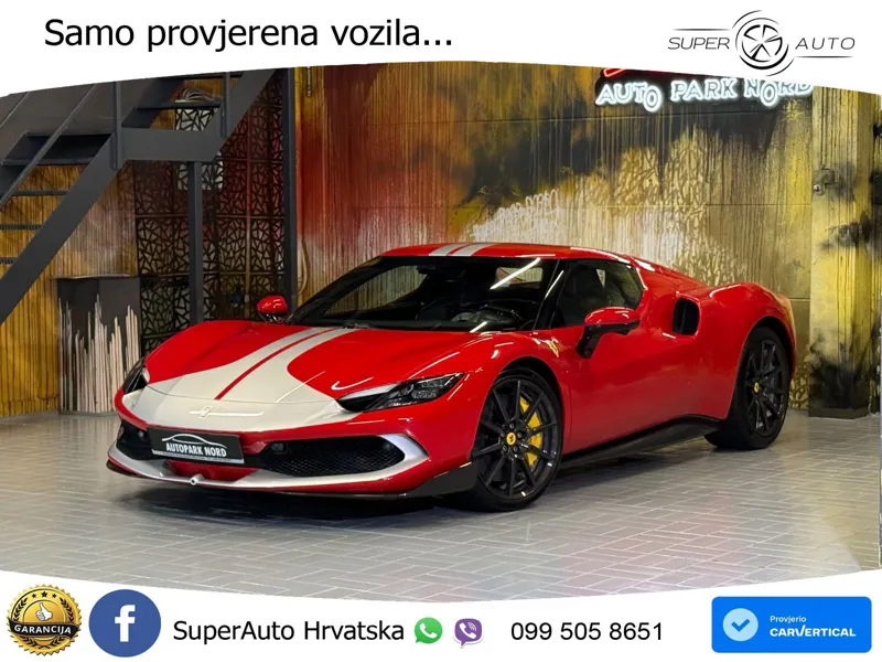 Ferrari 296 GTB 3.0 V6 (830 KS) F1 DCT