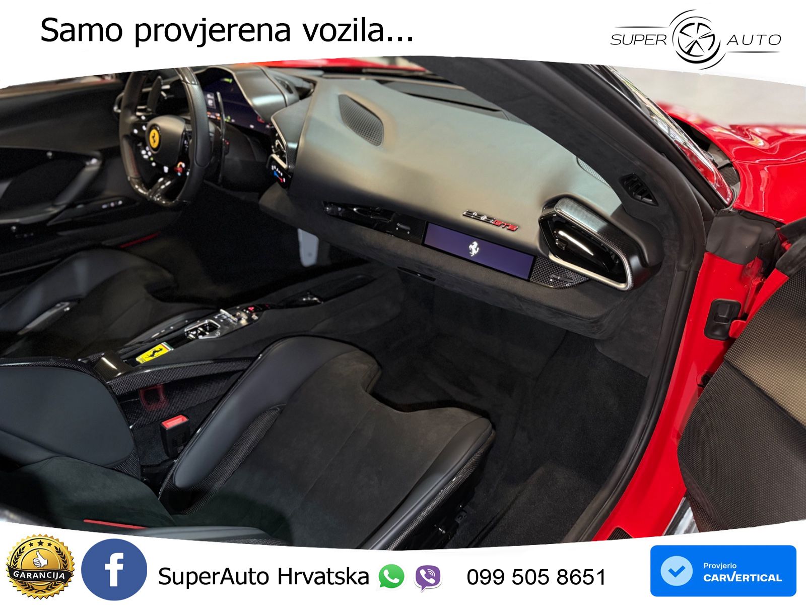Ferrari 296 GTB 3.0 V6 (830 KS) F1 DCT