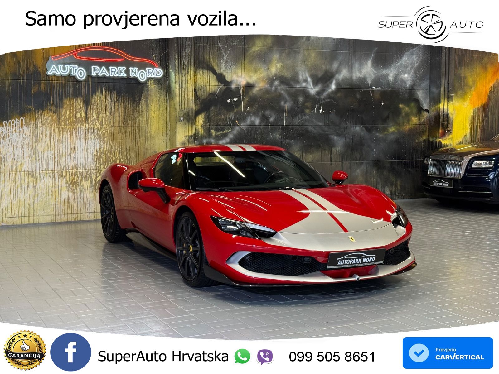 Ferrari 296 GTB 3.0 V6 (830 KS) F1 DCT