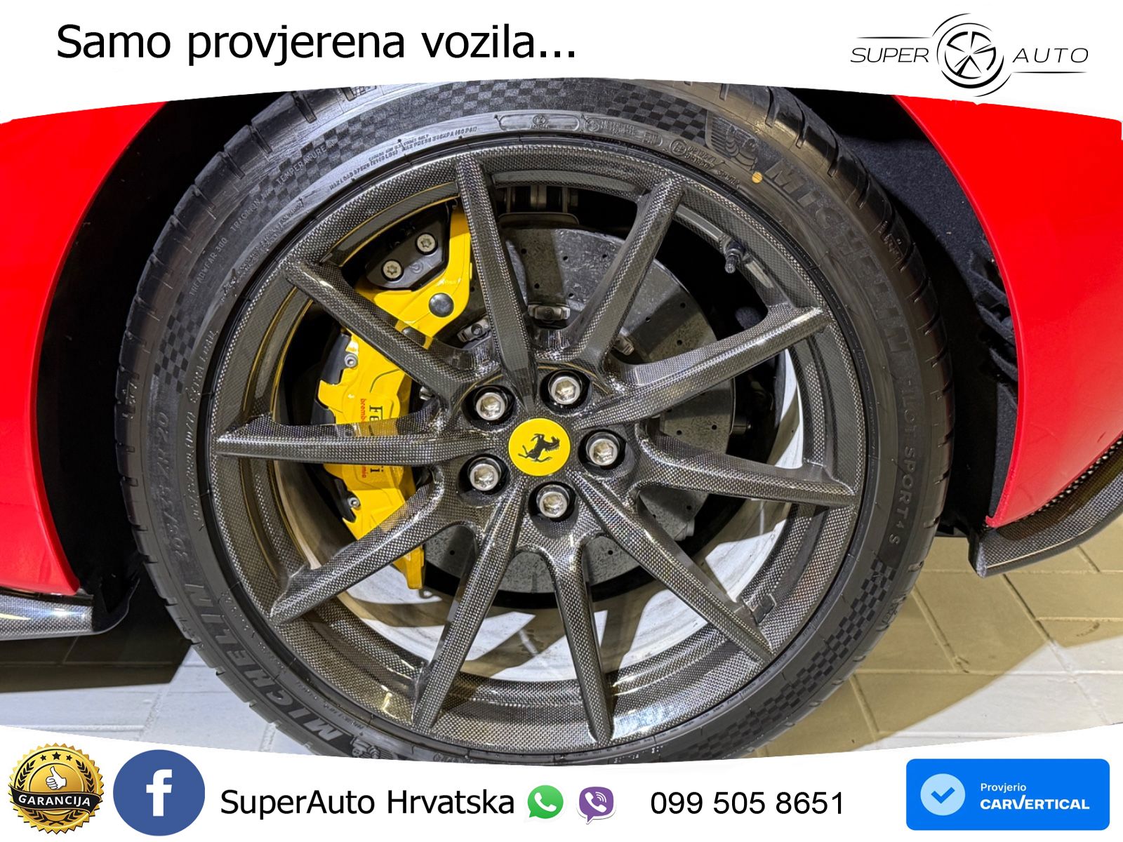 Ferrari 296 GTB 3.0 V6 (830 KS) F1 DCT