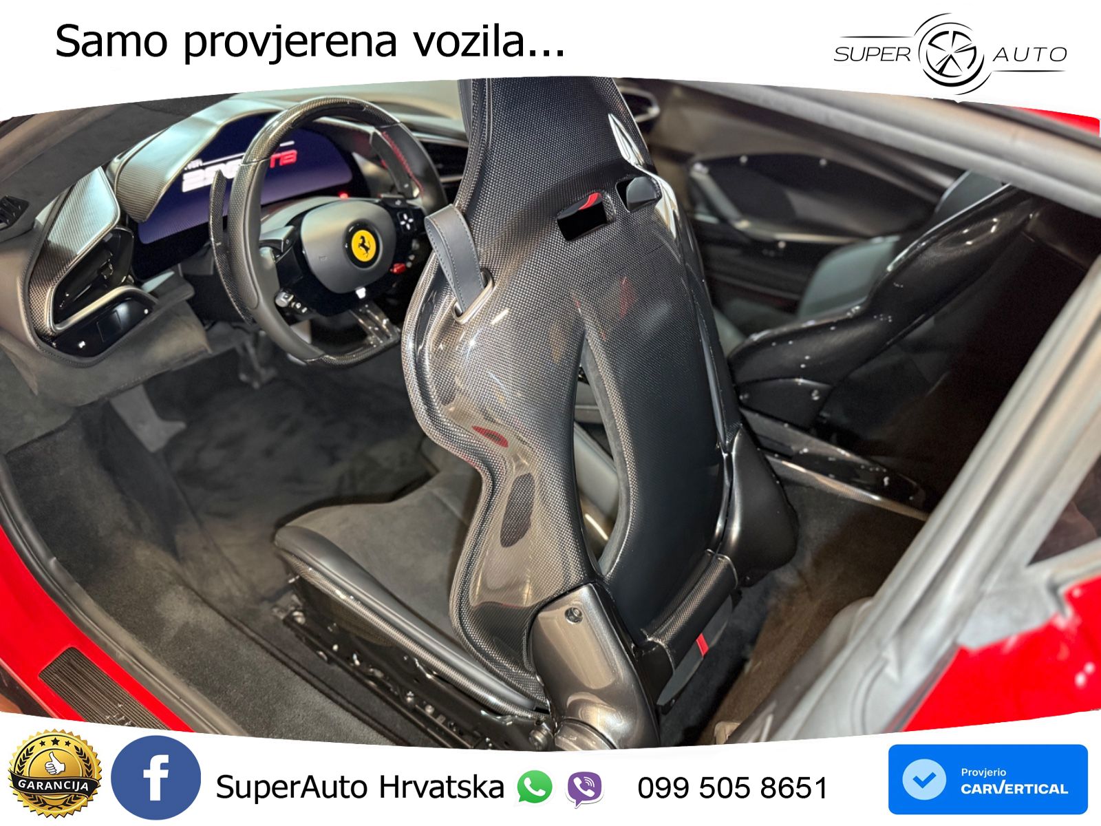 Ferrari 296 GTB 3.0 V6 (830 KS) F1 DCT