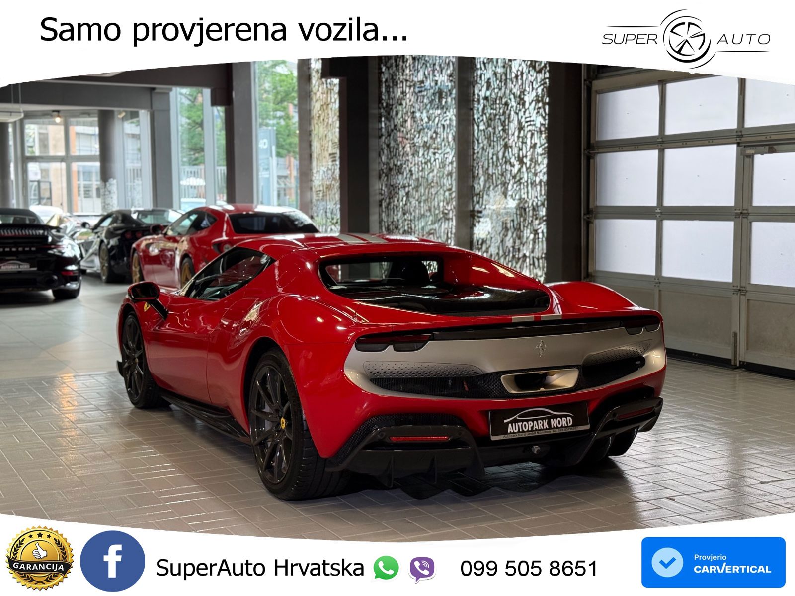 Ferrari 296 GTB 3.0 V6 (830 KS) F1 DCT