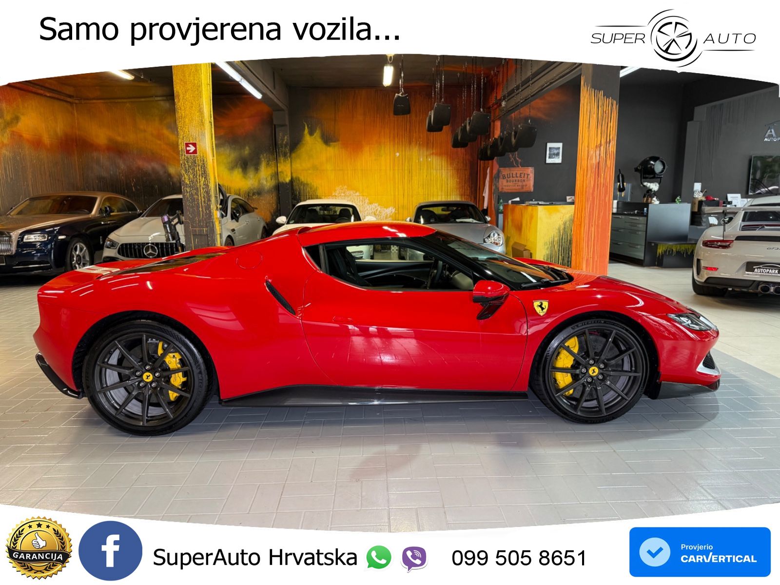 Ferrari 296 GTB 3.0 V6 (830 KS) F1 DCT