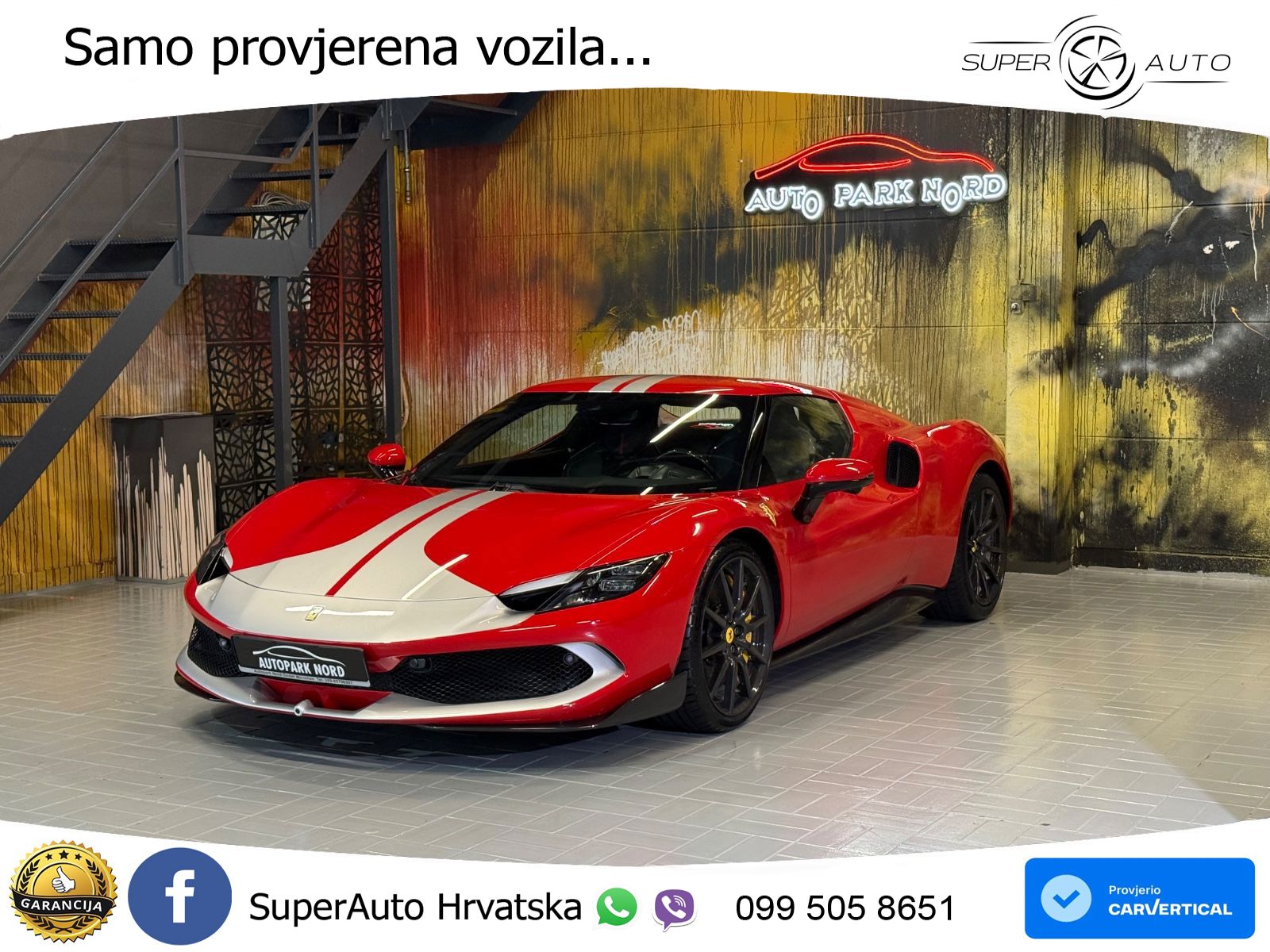 Ferrari 296 GTB 3.0 V6 (830 KS) F1 DCT