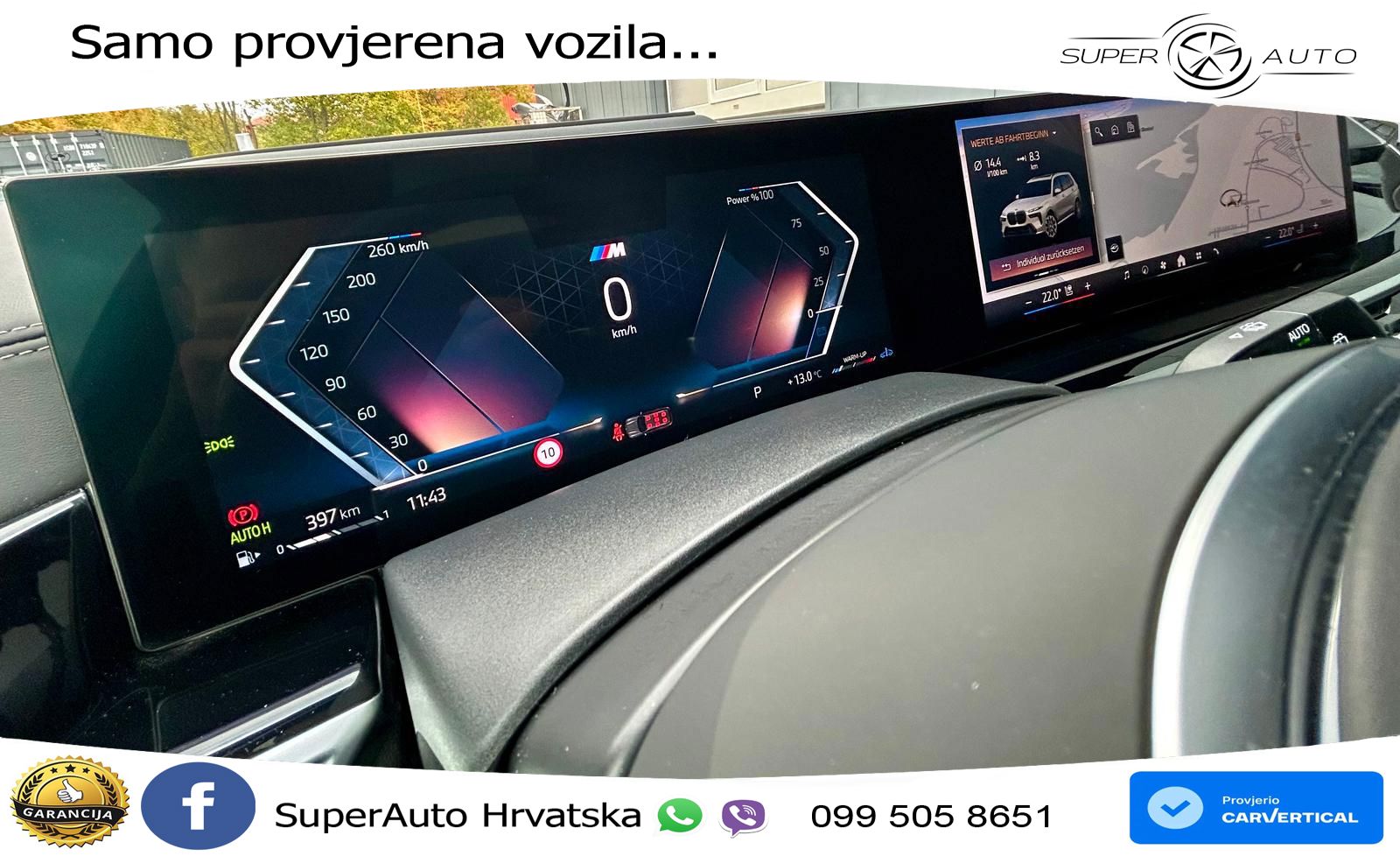 BMW X7 40d (352 KS) xDrive Steptronic M Sport ZRAČNI+ACC+GR SJED+KAM+PANO