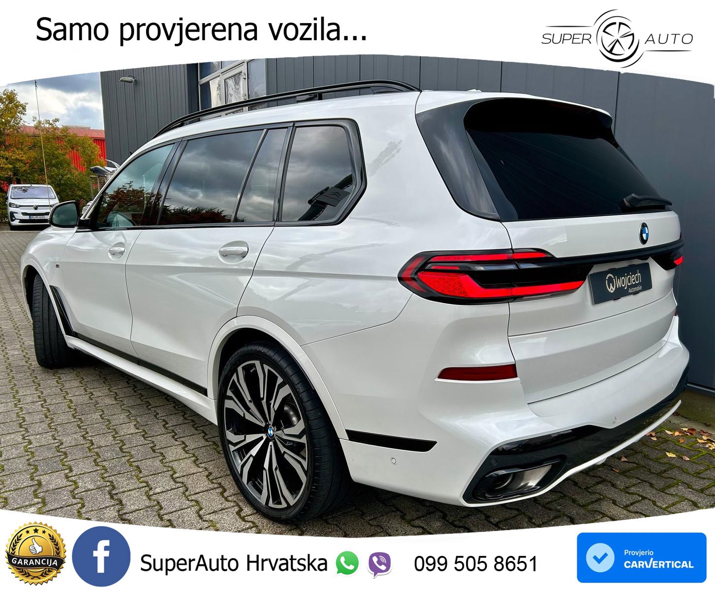 BMW X7 40d (352 KS) xDrive Steptronic M Sport ZRAČNI+ACC+GR SJED+KAM+PANO