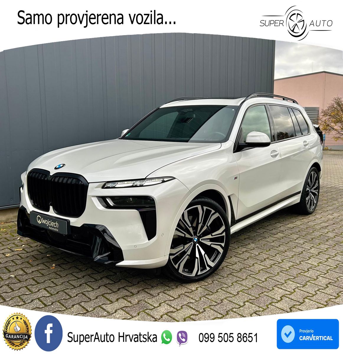 BMW X7 40d (352 KS) xDrive Steptronic M Sport ZRAČNI+ACC+GR SJED+KAM+PANO