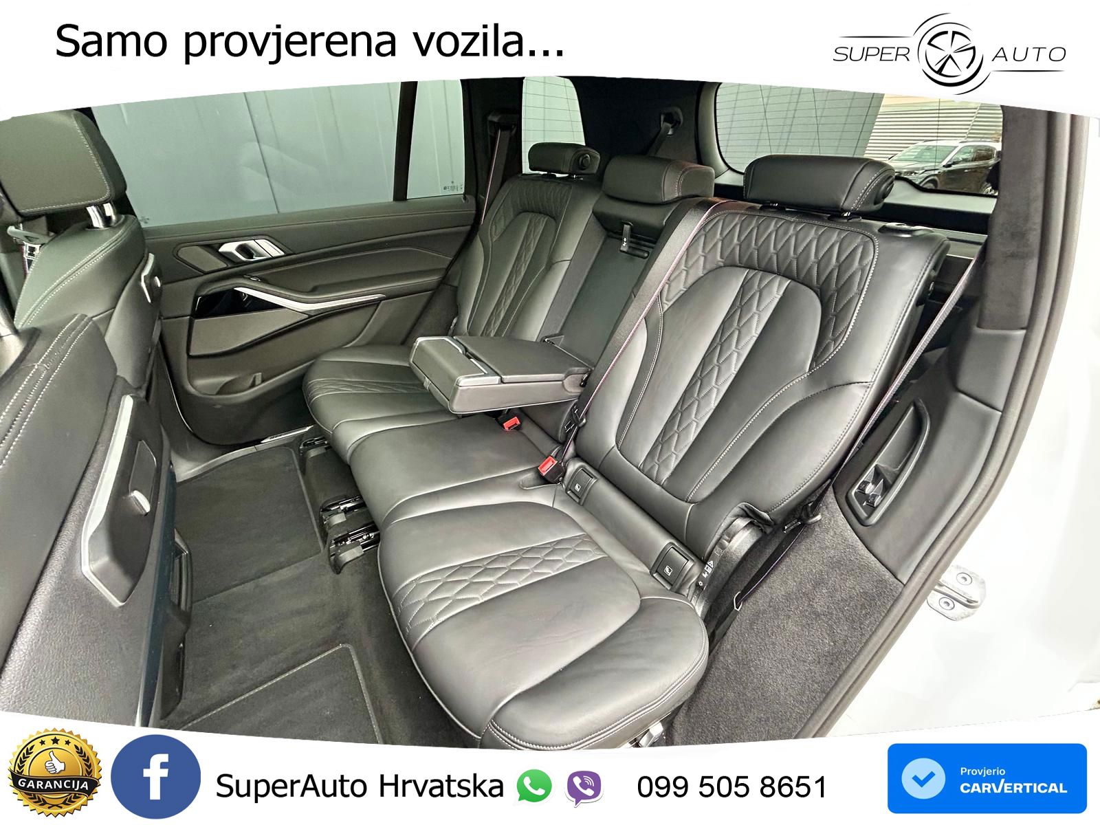 BMW X7 40d (352 KS) xDrive Steptronic M Sport ZRAČNI+ACC+GR SJED+KAM+PANO
