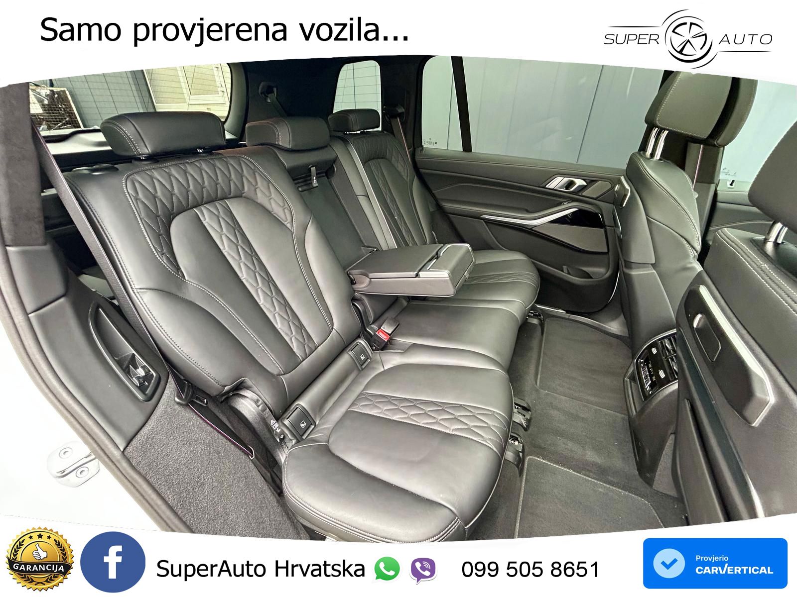 BMW X7 40d (352 KS) xDrive Steptronic M Sport ZRAČNI+ACC+GR SJED+KAM+PANO