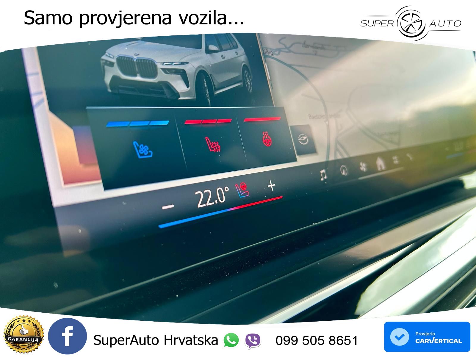 BMW X7 40d (352 KS) xDrive Steptronic M Sport ZRAČNI+ACC+GR SJED+KAM+PANO