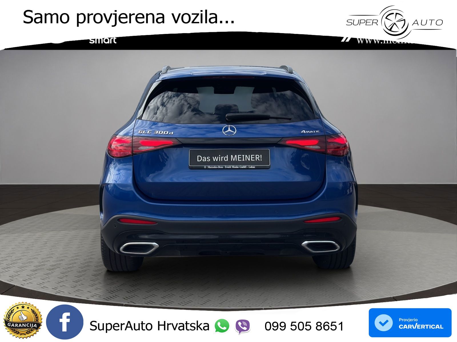 Mercedes GLC 300d (269 KS) 4MATIC 9G-TRONIC AMG LED+GR SJED+ACC