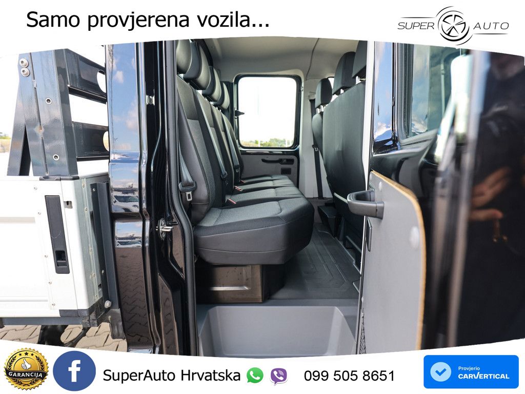 Volkswagen Crafter 2.0 TDI DoKa Pritsche MR AHK SPURH. BT 177 KS