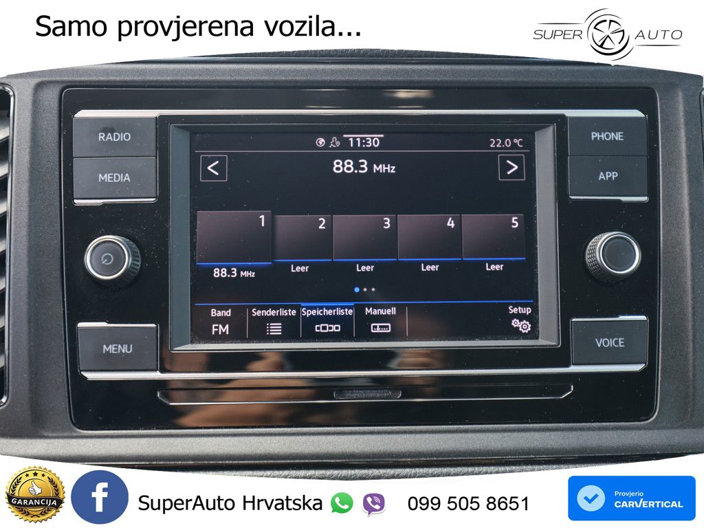 Volkswagen Crafter 2.0 TDI DoKa Pritsche MR AHK SPURH. BT 177 KS