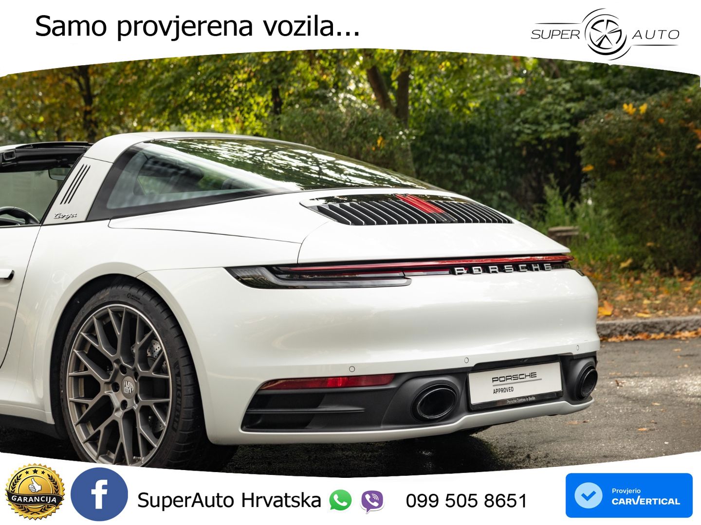 Porsche 911 Targa 4 3.0 (385 KS) PDK