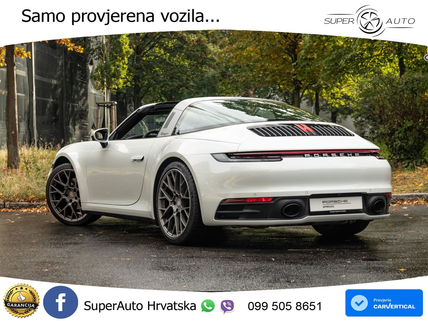 Porsche 911 Targa 4 3.0 (385 KS) PDK