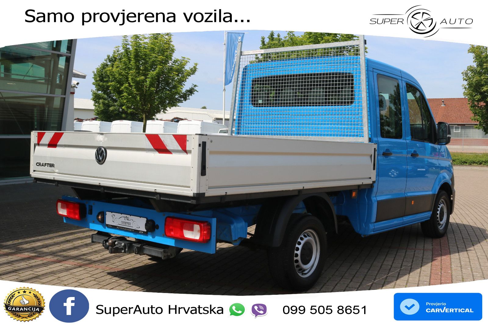 Volkswagen Crafter 35 Doppelkabine Pritsche /Standhzg./AHK 140 KS