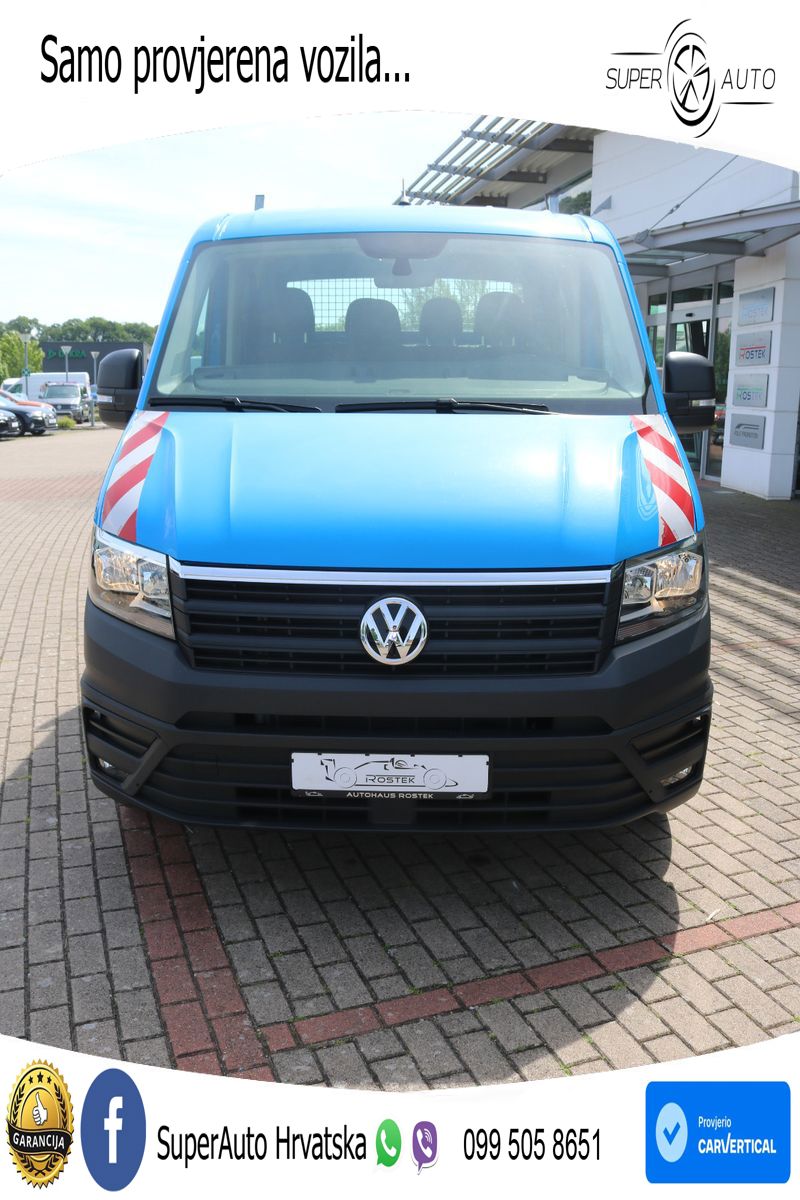 Volkswagen Crafter 35 Doppelkabine Pritsche /Standhzg./AHK 140 KS