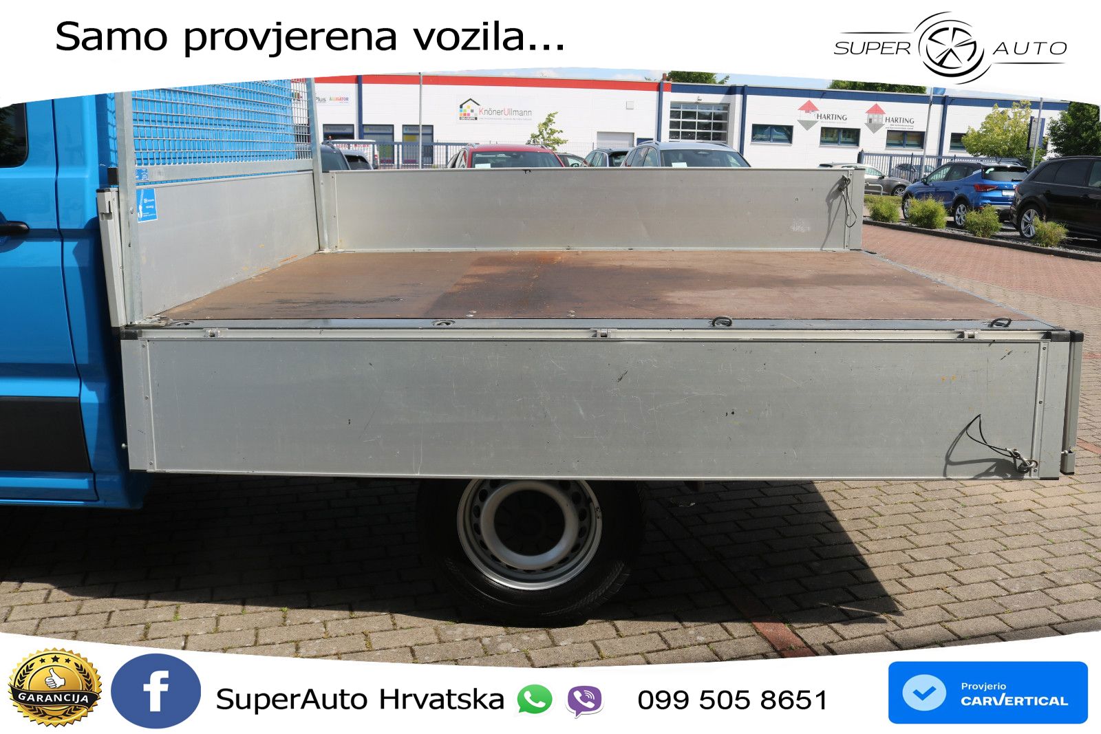 Volkswagen Crafter 35 Doppelkabine Pritsche /Standhzg./AHK 140 KS