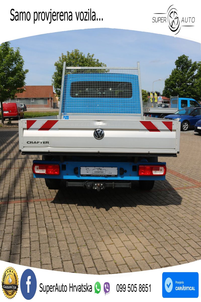 Volkswagen Crafter 35 Doppelkabine Pritsche /Standhzg./AHK 140 KS